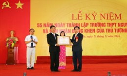 Trường THPT Nguyễn Duy Trinh nhận Bằng khen của Thủ tướng 